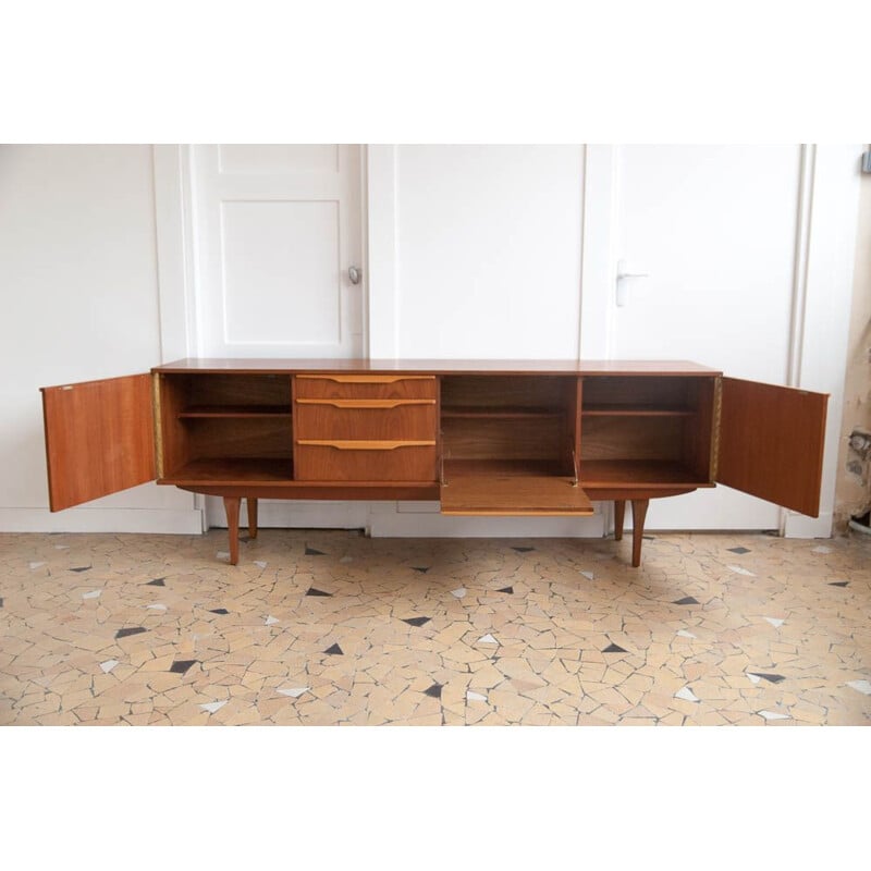 Vintage sideboard in teak Scandinavian 1960s