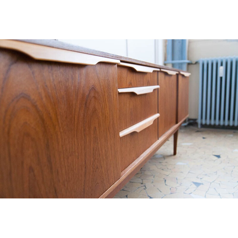 Vintage sideboard in teak Scandinavian 1960s