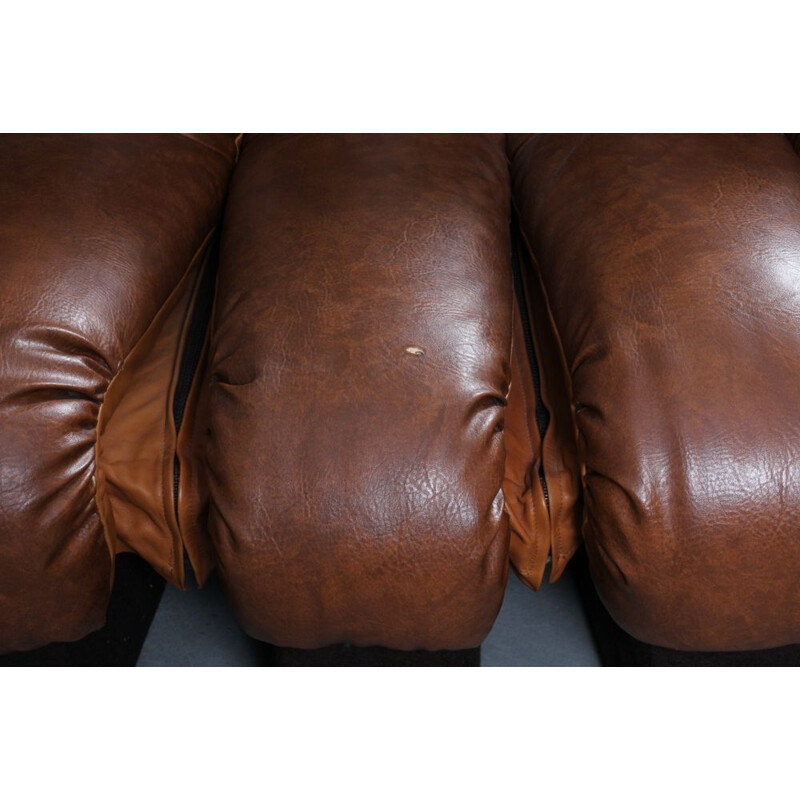 Vintage DS600 sofa for de Sede in brown leather 1970