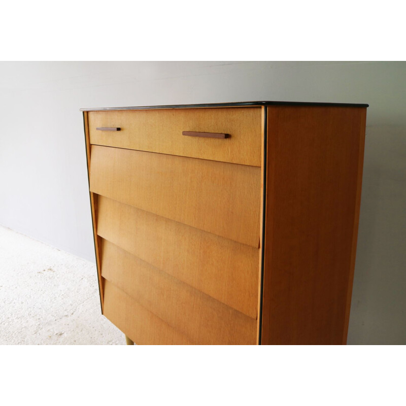 Vintage Belgian chest of drawers from the 60s