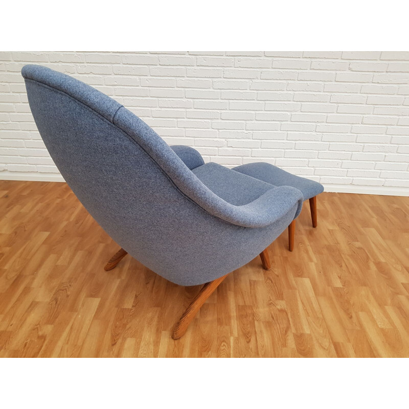 Vintage Danish teak lounge chair,1960