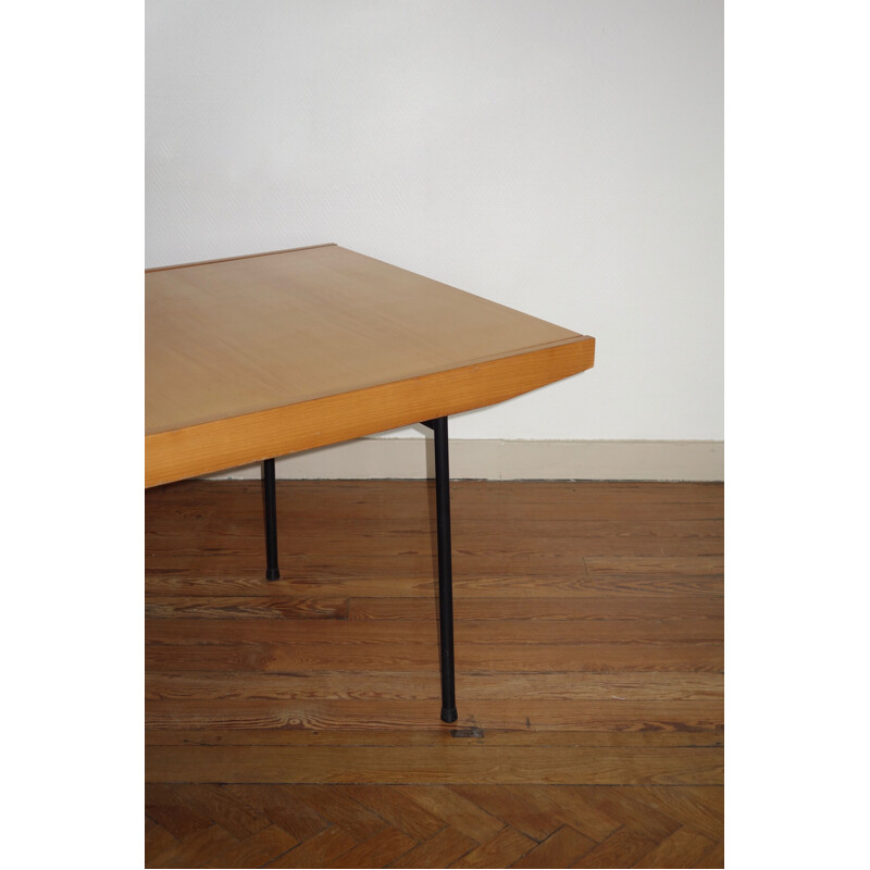 Vintage dining table by Alain Richard for Meubles TV,1950