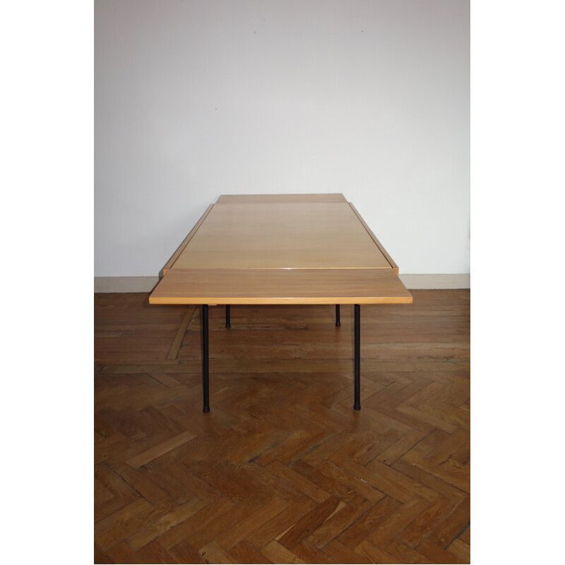 Vintage dining table by Alain Richard for Meubles TV,1950