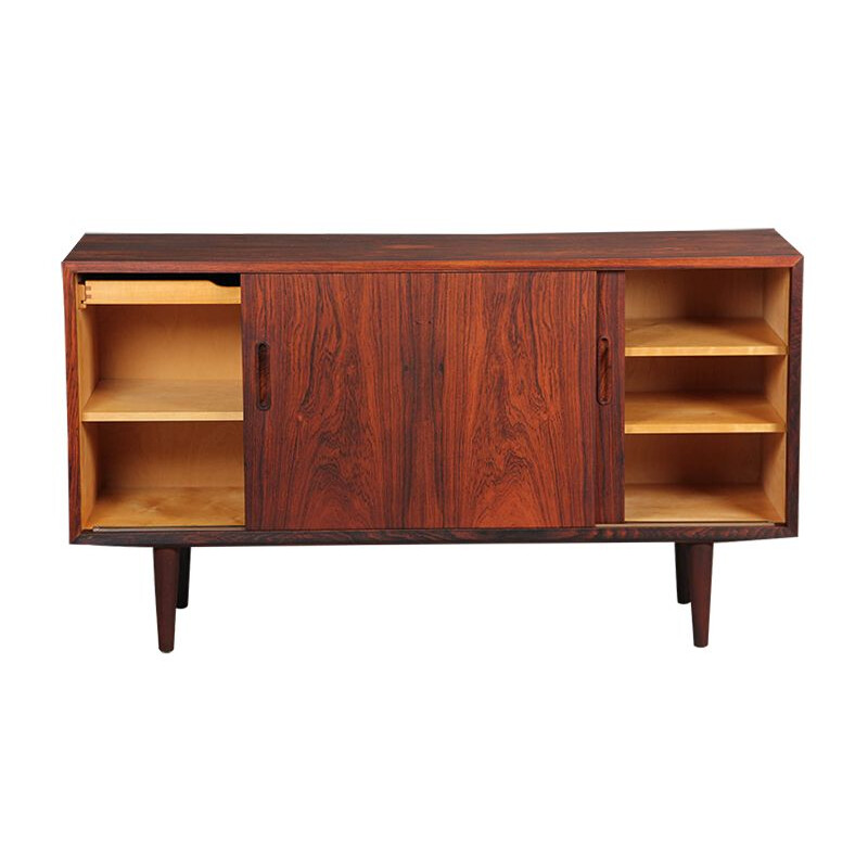 Vintage rosewood sideboard by Aage Hundevad