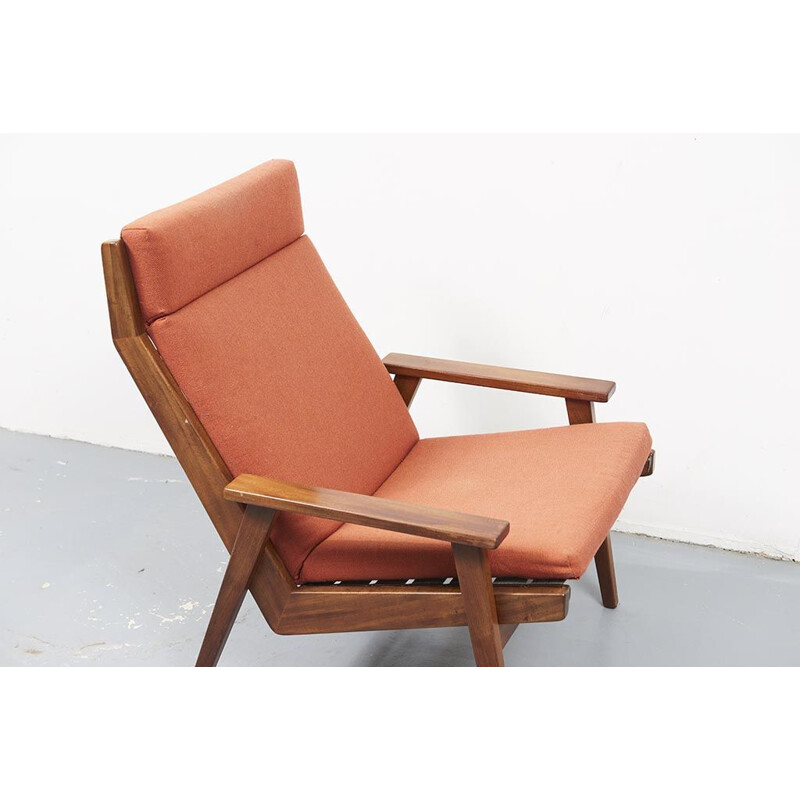 Fauteuil vintage Lotus par rob Parry 1960