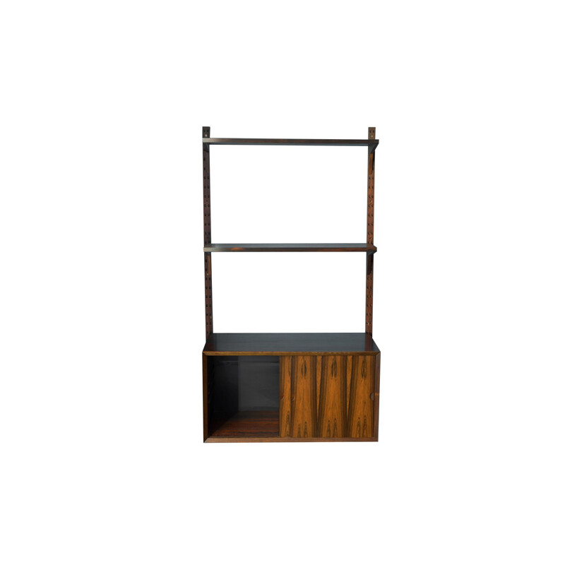 Vintage rosewood wall shelf by Poul Cadovius