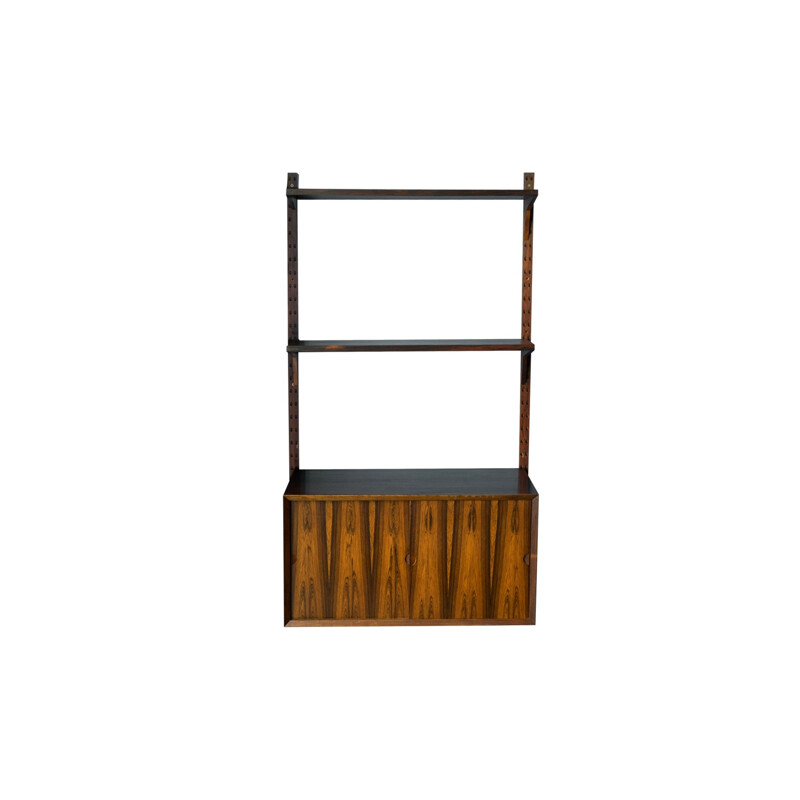 Vintage rosewood wall shelf by Poul Cadovius