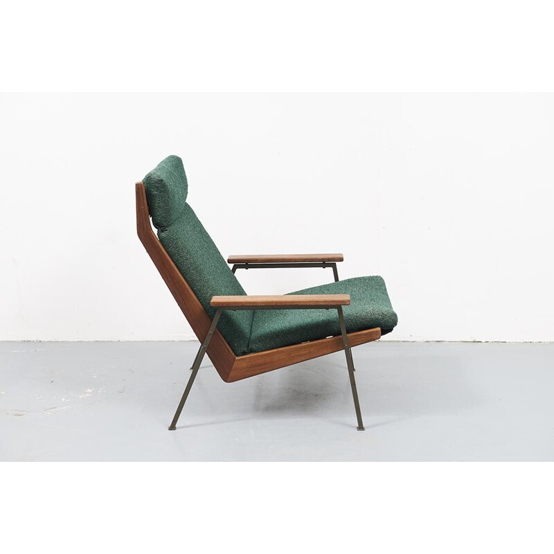 Lotus vintage Green armchair by Rob Parry 1960