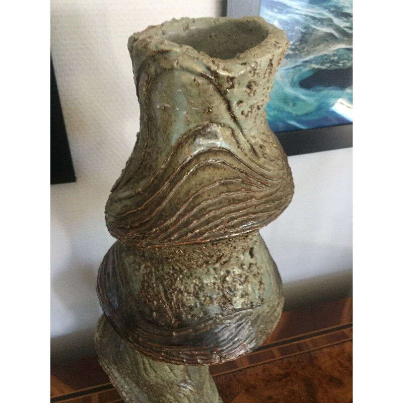 Vase vintage par Arne Bang 1950