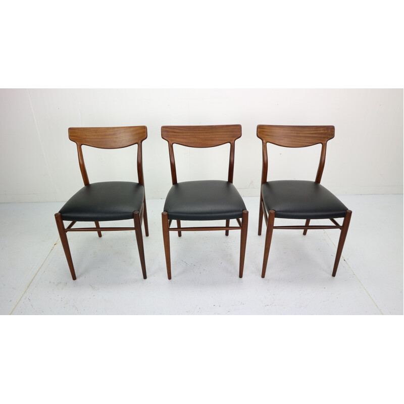 Set of 6 vintage teak Dining Chairs 1960