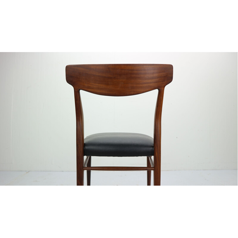 Set of 6 vintage teak Dining Chairs 1960