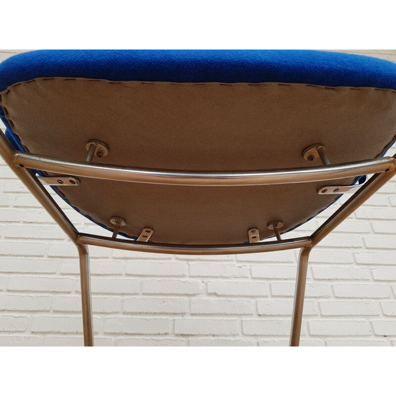 Fauteuil vintage en laine KVADRAT par Nina Koppel 1970