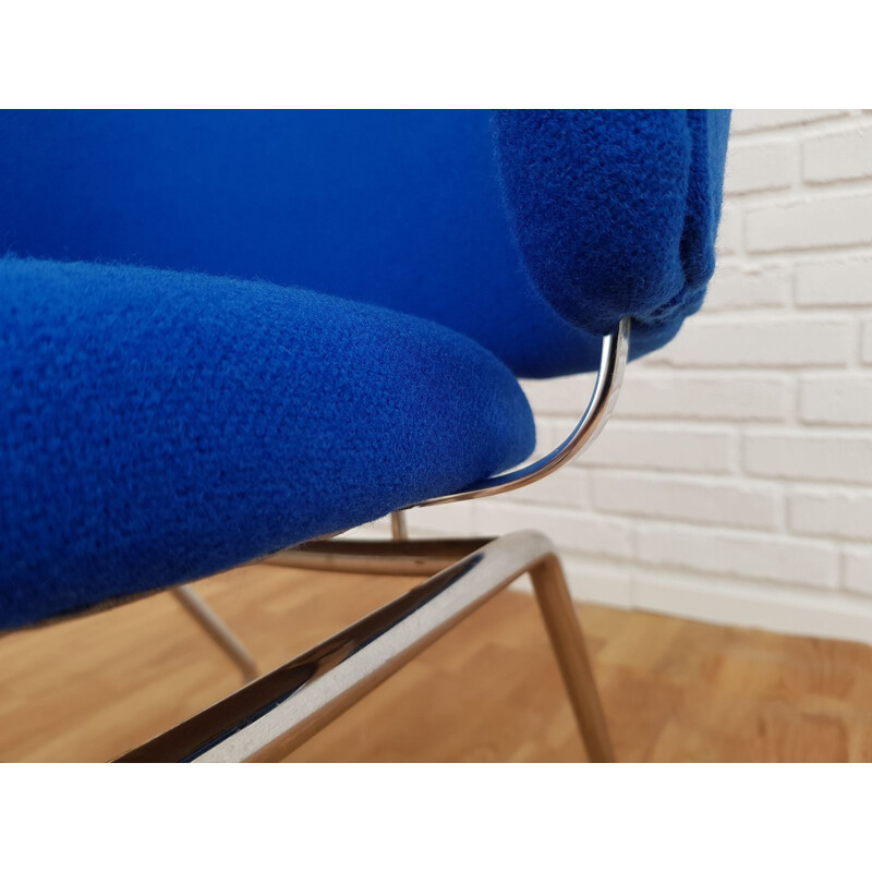 Vintage KVADRAT wool armchair by Nina Koppel 1970