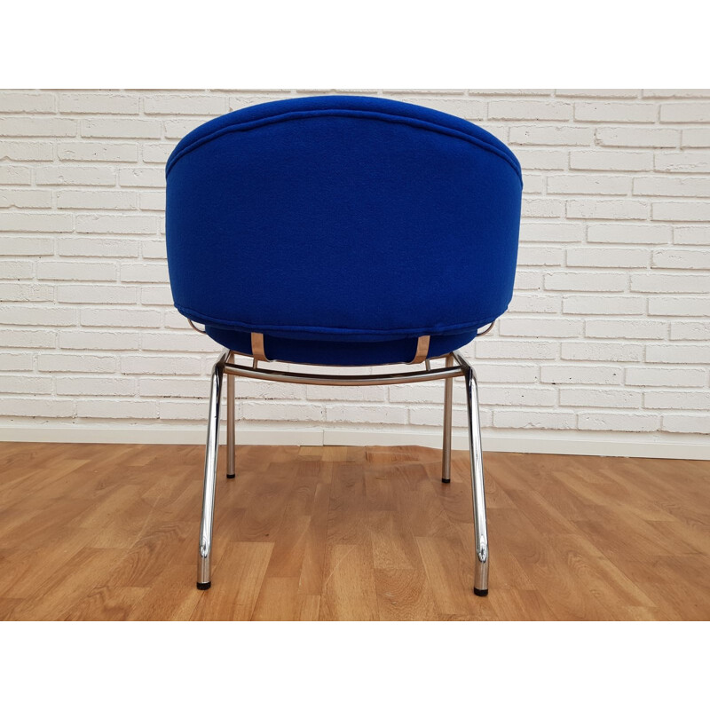 Vintage KVADRAT wool armchair by Nina Koppel 1970