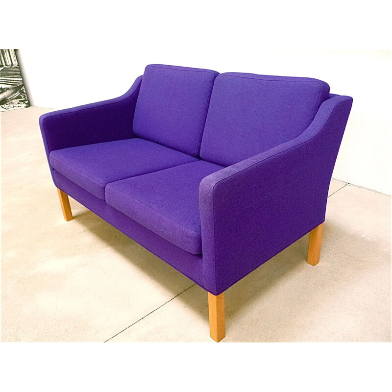 Vintage Danish 2-seater sofa M 2522 by Børge Mogensen for Fredericia, 1960