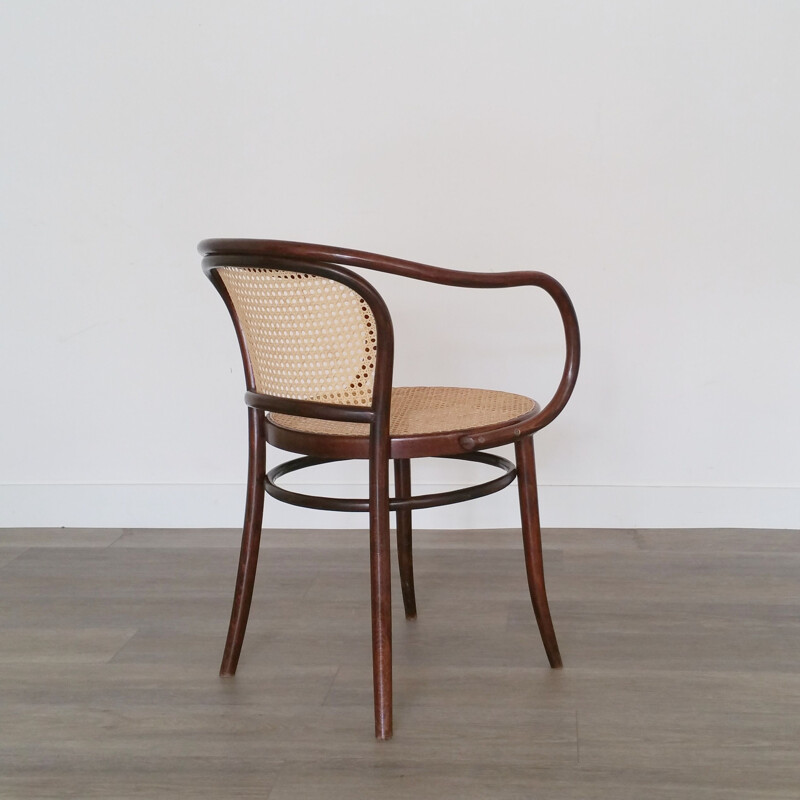 Set of 4 vintage No. 210 bentwood chair from Ligna