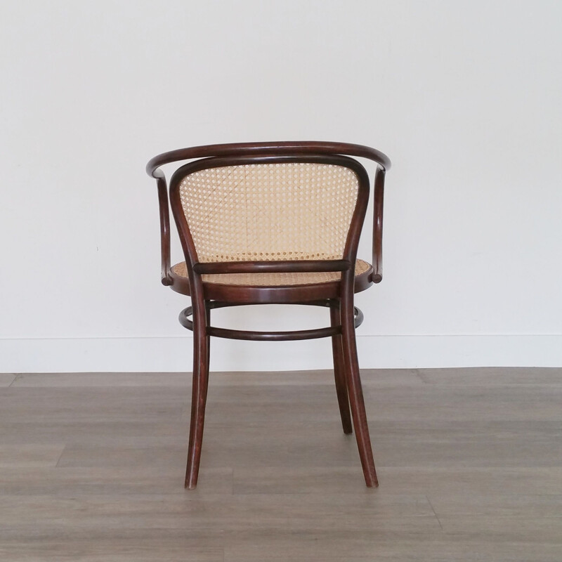 Set of 4 vintage No. 210 bentwood chair from Ligna