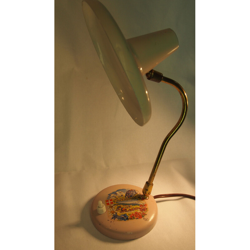 Lampe vintage bureau COURCHEVEL Cocotte