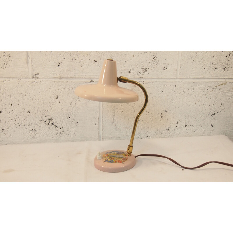 Lampe vintage bureau COURCHEVEL Cocotte