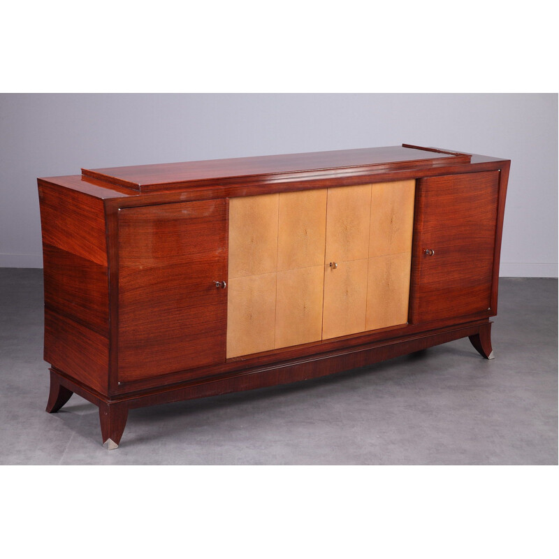 Vintage Mahogany and shagreen rosewood sideboard