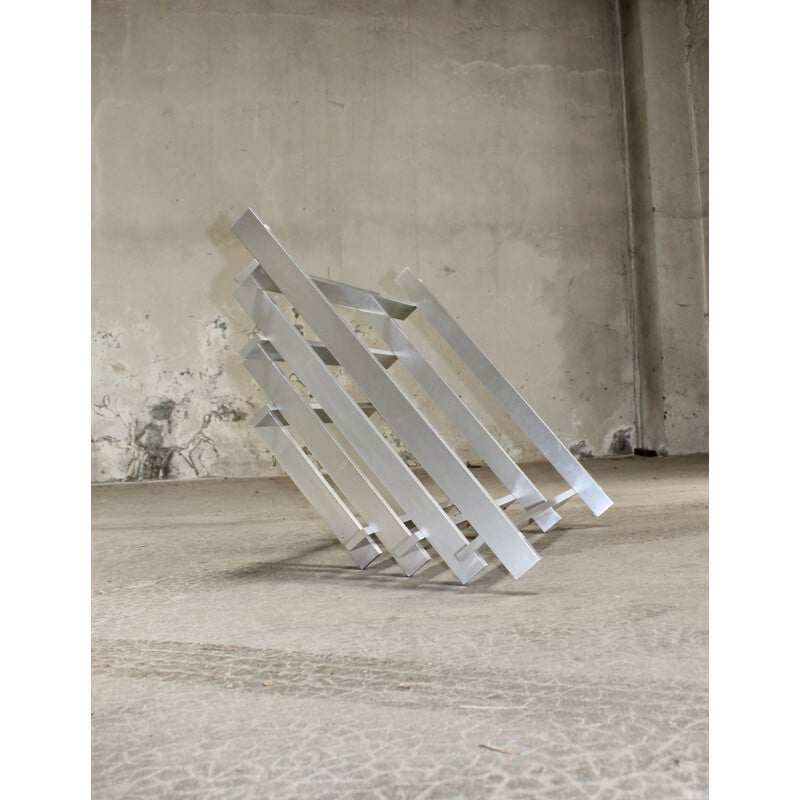 David Hicks vintage aluminium kinetic coffee table
