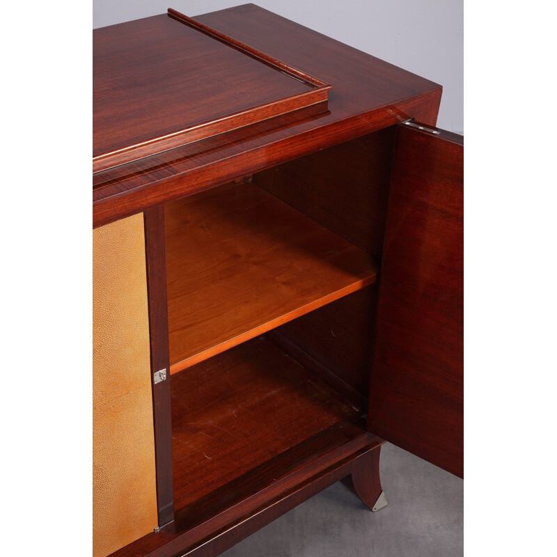 Vintage Mahogany and shagreen rosewood sideboard