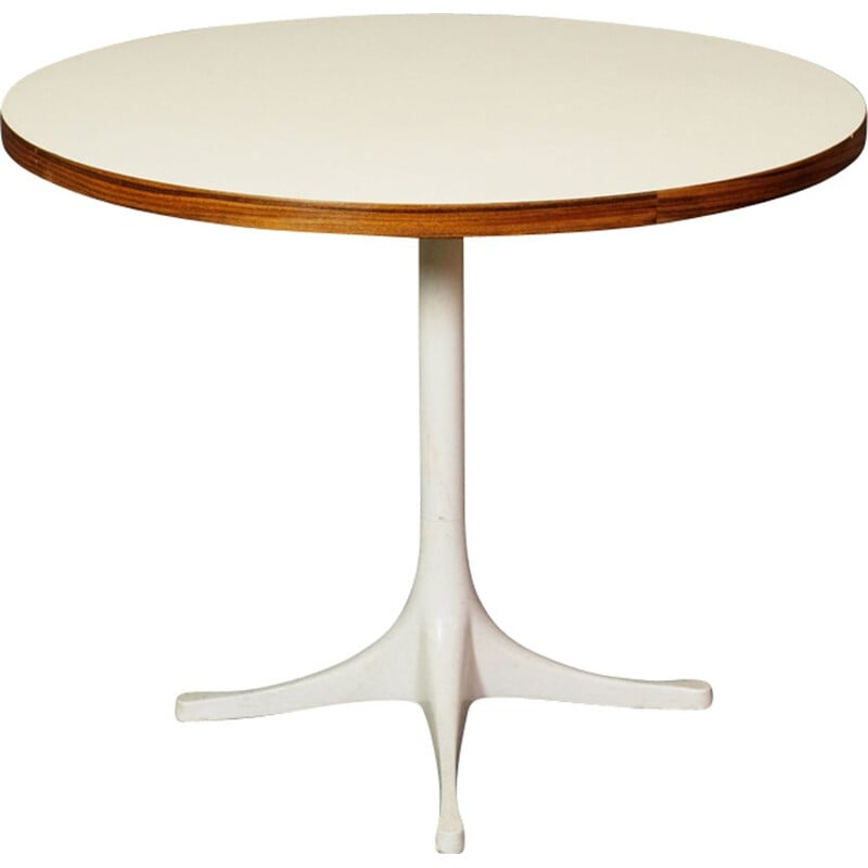 Vintage white side table by Robert Propst for Herman Miller