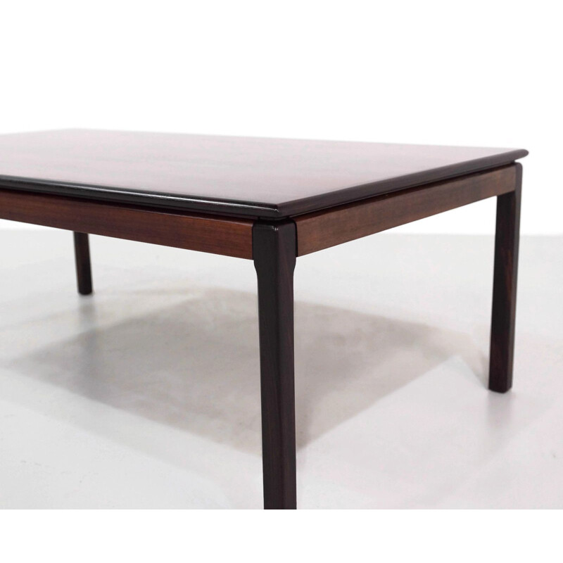 Vintage rosewood coffee table by Bruksbo for Haug Snekkeri, Norway 1960