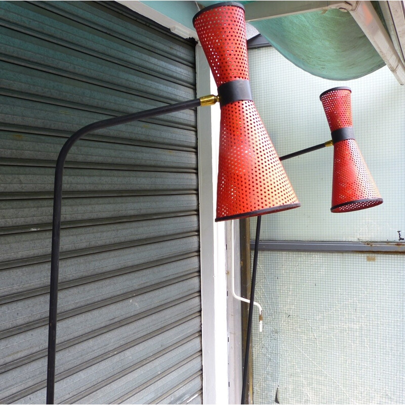 Pair of vintage lamps - 1950s