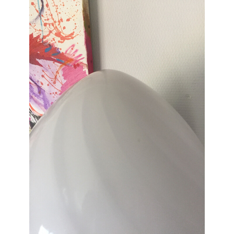 Vintage italian Murano glass egg lamp 1970