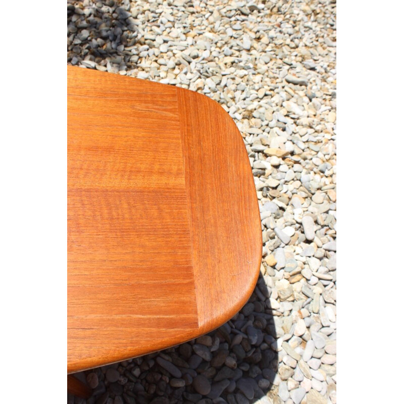 Scandinavian vintage coffee table for Mogens Kold in teak 1960