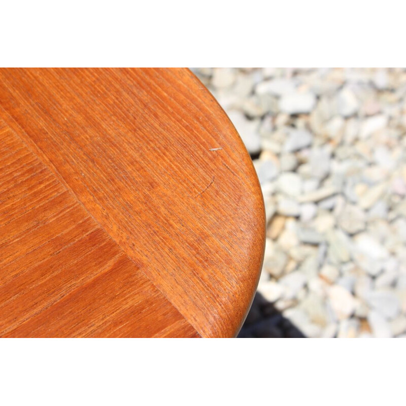 Scandinavian vintage coffee table for Mogens Kold in teak 1960