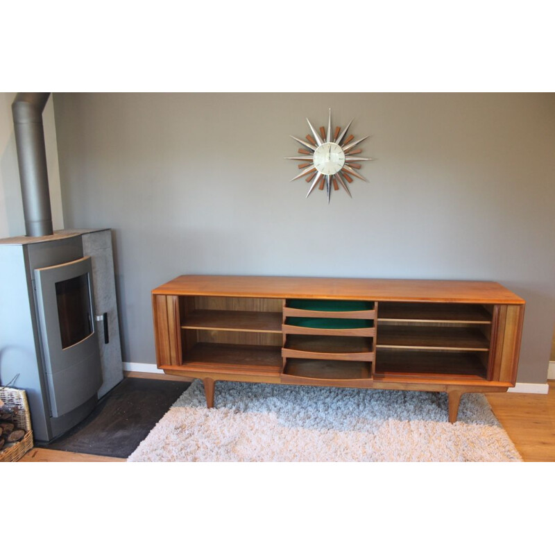 Vintage scandinavian sideboard for Pedersen & son in teak 1960