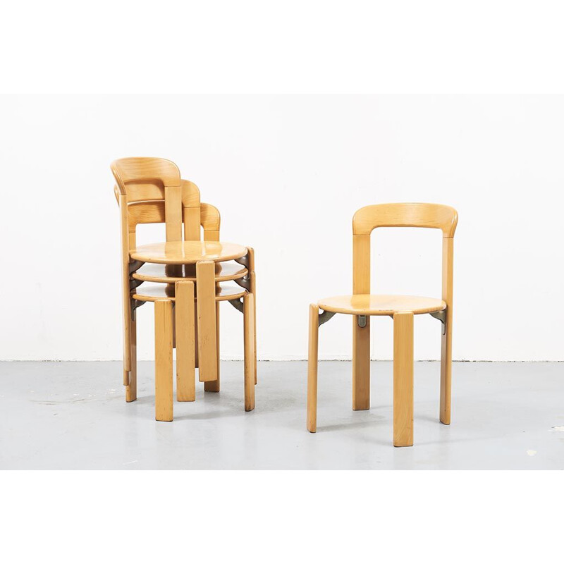 Vintage Chair by Bruno Rey for Kusch + co 1970