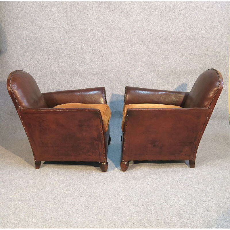 Pair of club chairs 1930