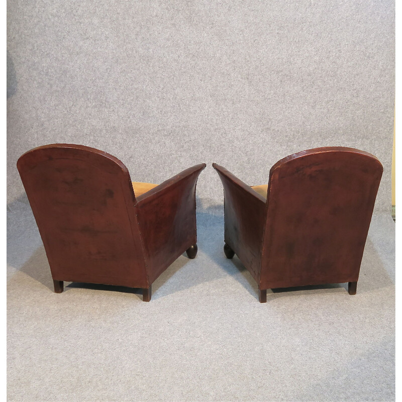 Pair of club chairs 1930