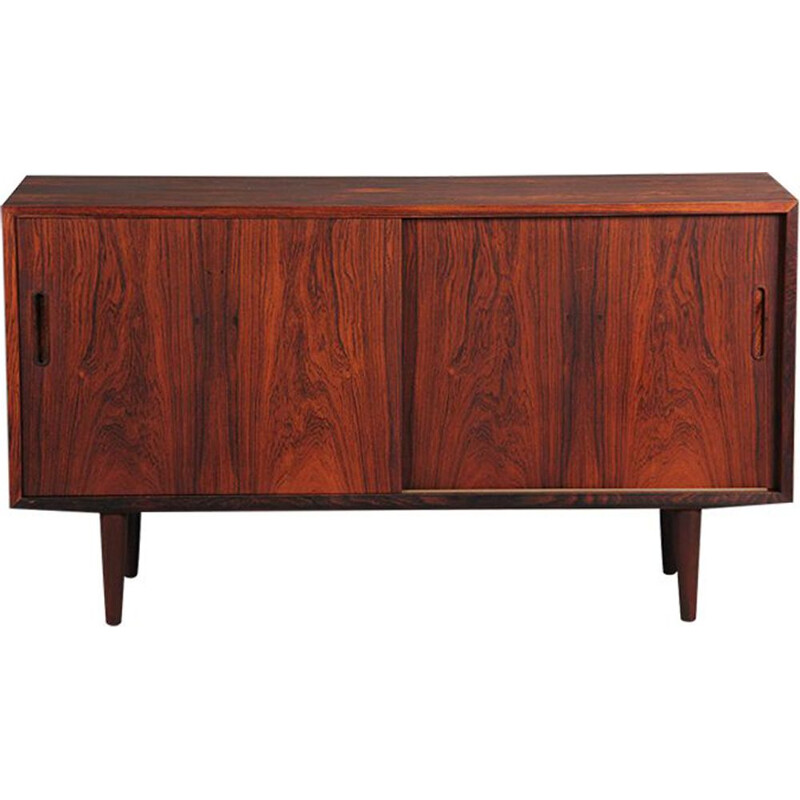 Vintage rosewood sideboard by Aage Hundevad