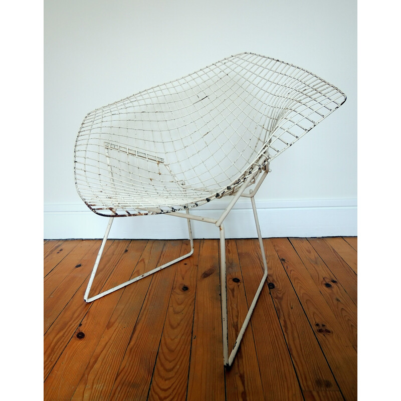 Knoll Diamond chair in metal, Harry BERTOIA - 1950s