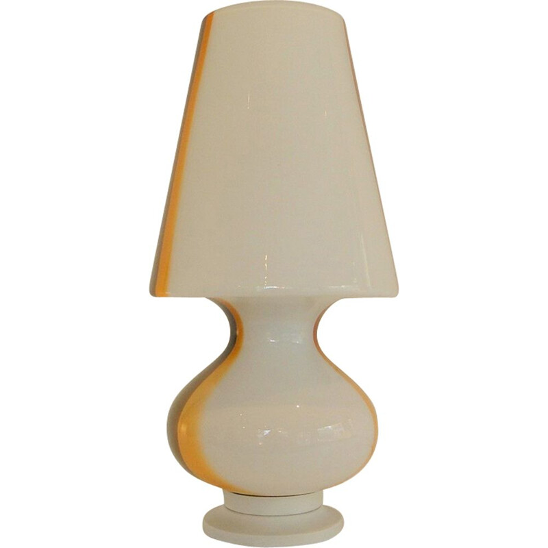 Lampe vintage en verre de murano 1960