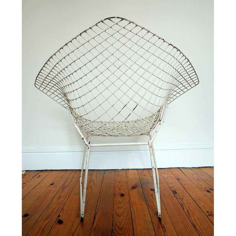 Knoll Diamond chair in metal, Harry BERTOIA - 1950s