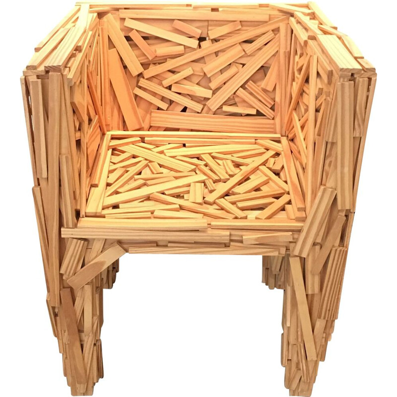 Vintage armchair Favela by Campana edition Edra circa 2004