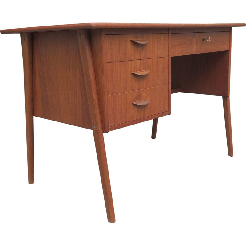 Vintage Danish teak desk, 1960