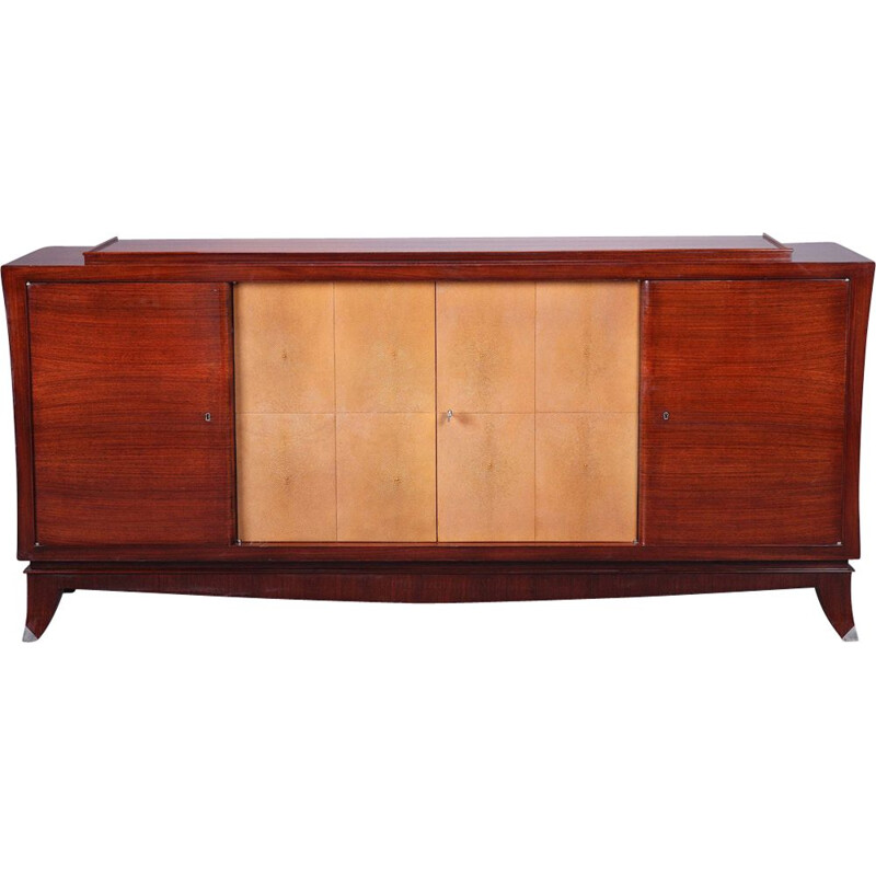 Vintage Mahogany and shagreen rosewood sideboard