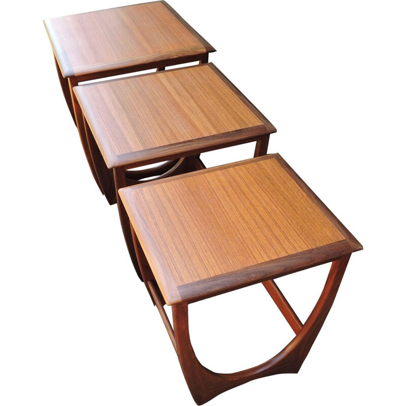 Vintage Teak Nesting Tables from G-Plan 1960s