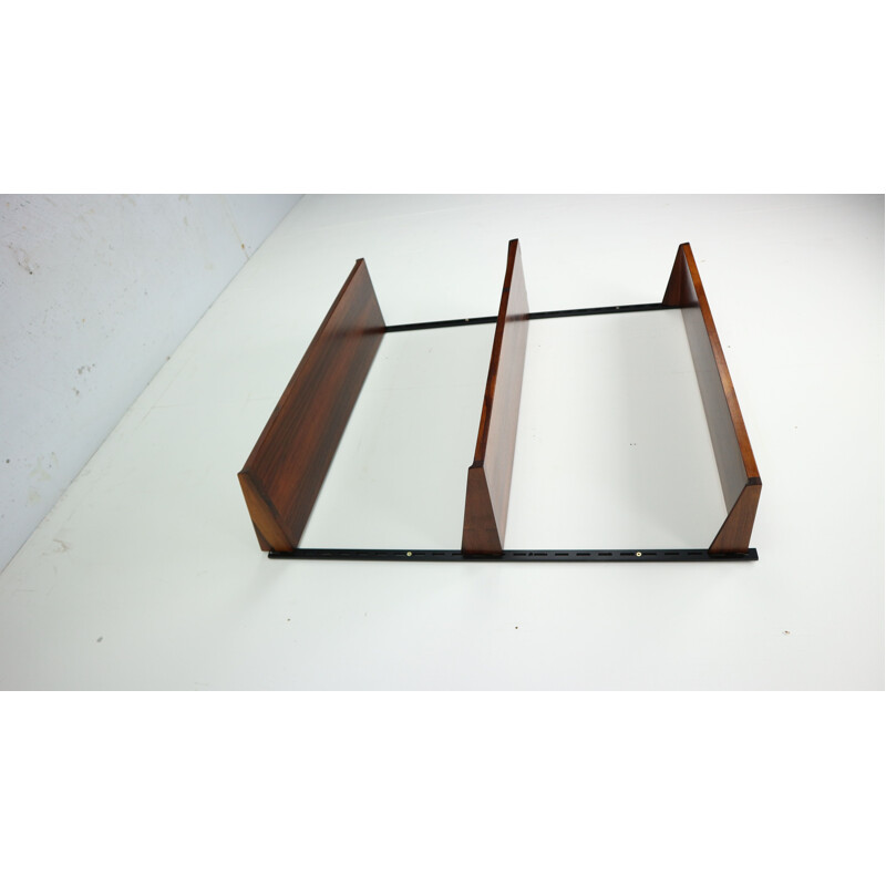 Vintage danish wall unit for Feldballes in teakwood 1960