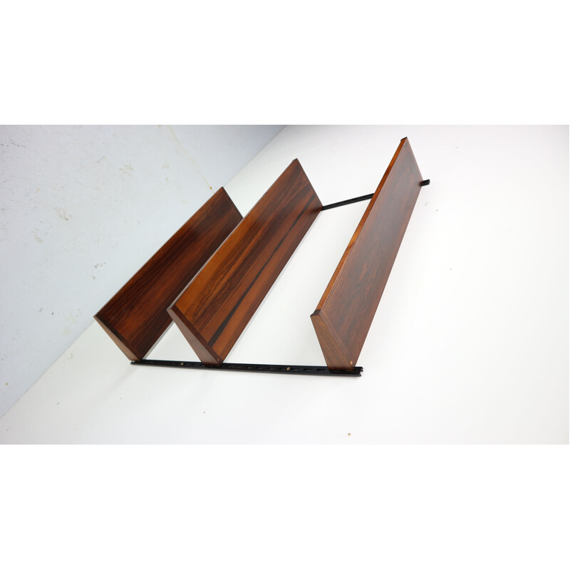 Vintage danish wall unit for Feldballes in teakwood 1960