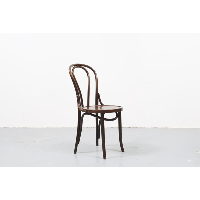 Vintage n 18 chair for Thonet in wood 1930