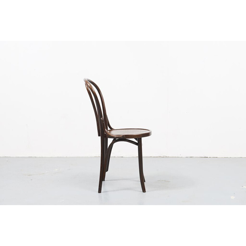 Vintage n 18 chair for Thonet in wood 1930