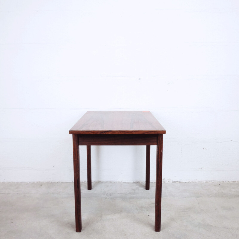 Pair of vintage scandinavian side tables in rosewood 1960