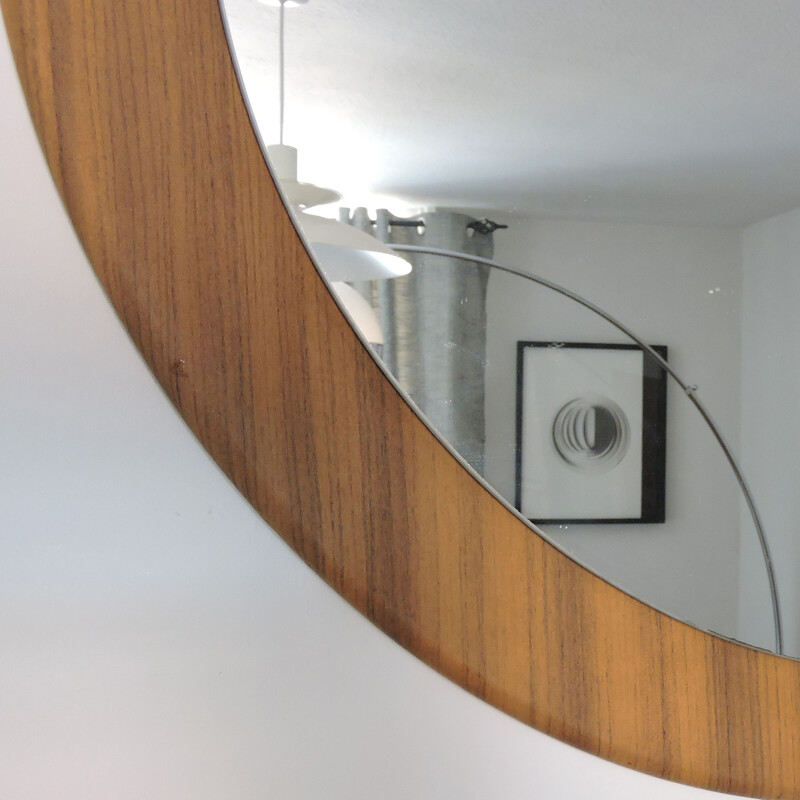 Vintage mirror in teak Denmark 1960s